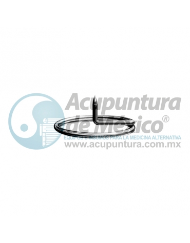 TACHUELA AURICULAR SHARP 0.20 x 1.5 MM. C/1000 PZS. (ARO GRANDE)
